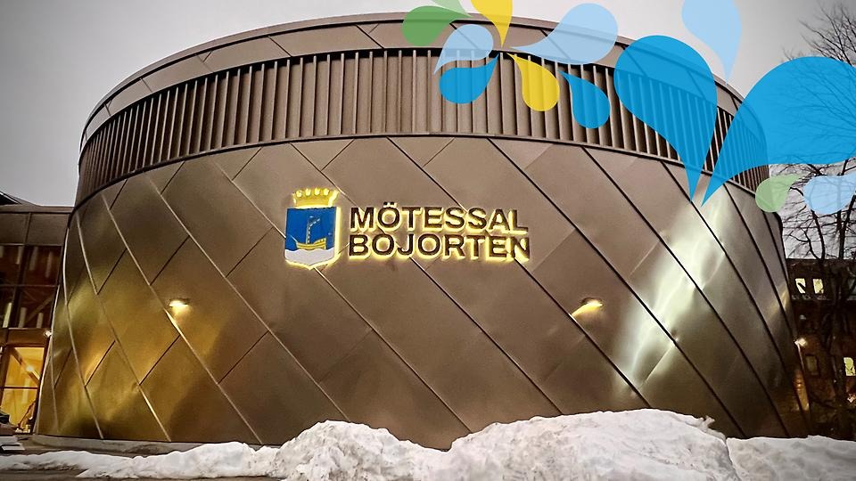 Möteslokalen Bojorten i kommunhuset, Vänersborg