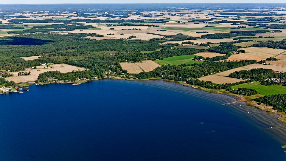 Bild över planområdet. Foto. 