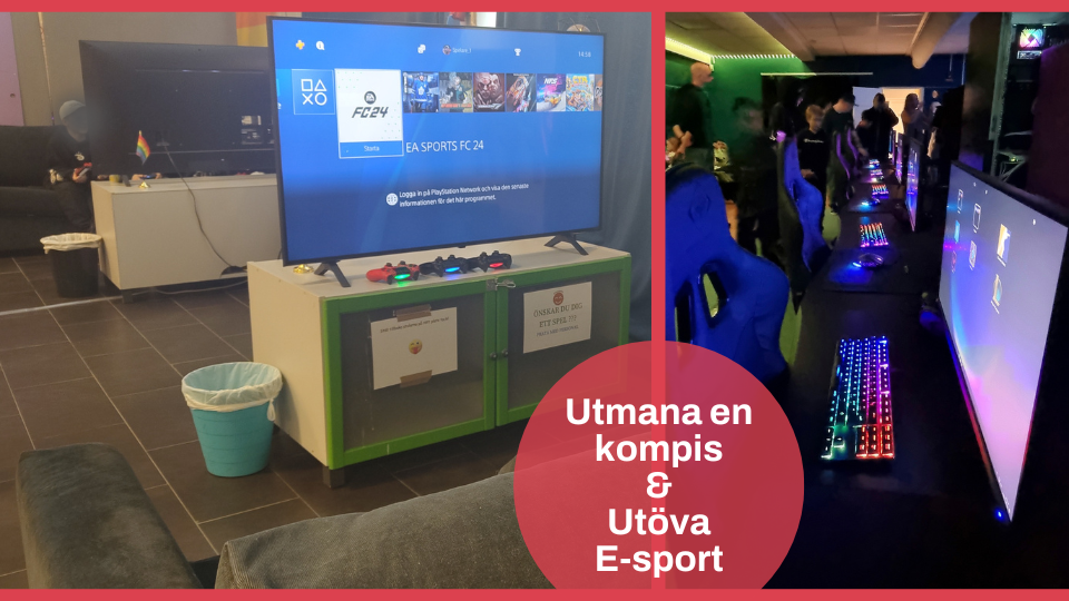 Tv-spel och E-sportssal