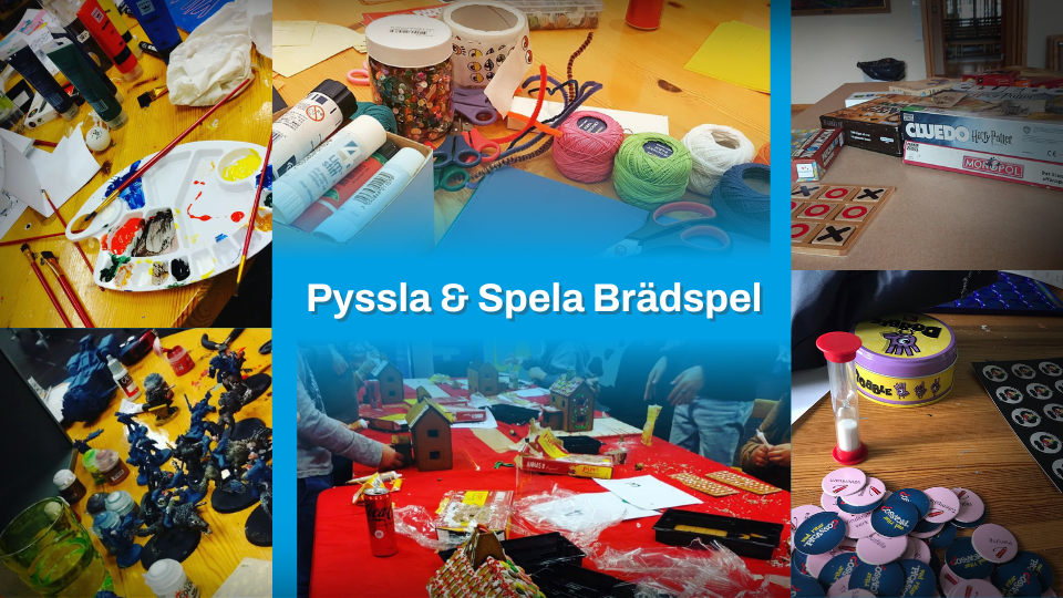 Pyssel och brädspel