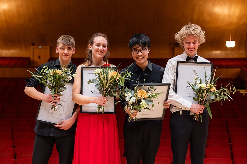 Finalisterna i Polstjärnepriset 2024. Fotograf Rickard Olausson